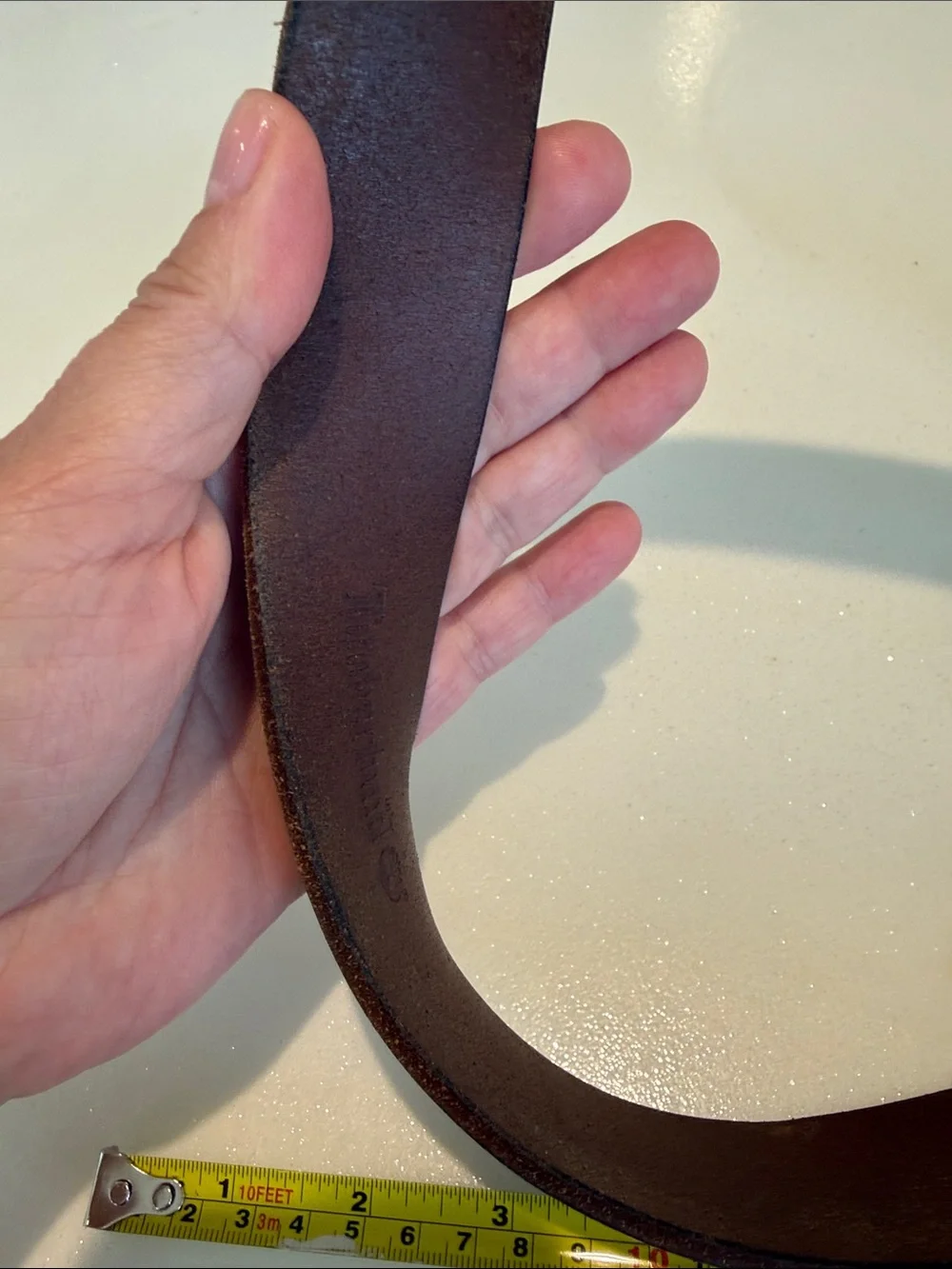 Timberlanf Classic Brown Leather Men's Belt size 40